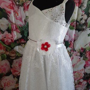 Little Girls High-Low Gown